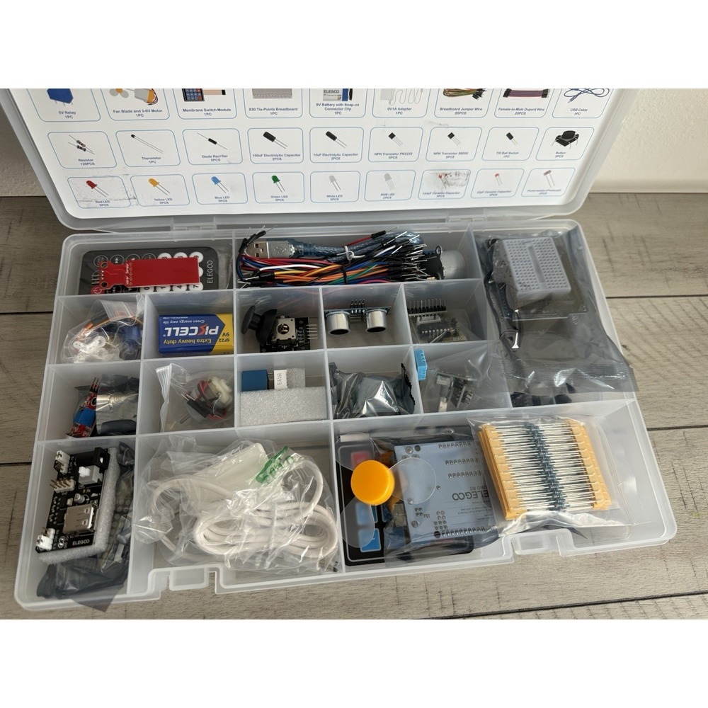 ELEGOO UNO R3 Project - Electronics Component the Most Complete Starter Kit STEM - Picture 4 of 4